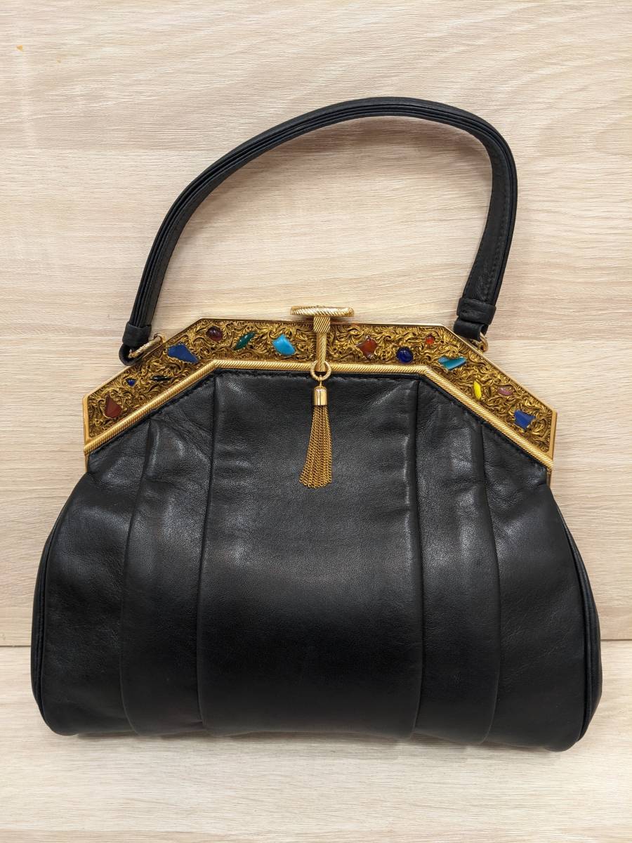 B-11622】 美品 HAMANO ハマノ 濱野皮革工藝 サンピエトロ