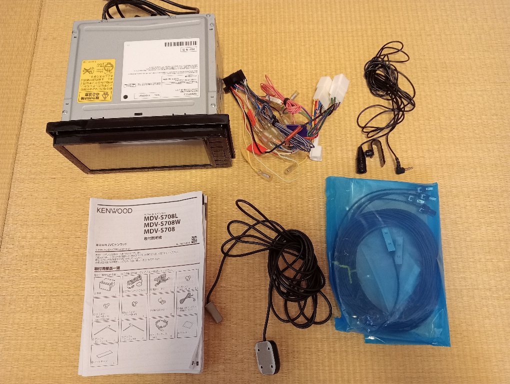 KENWOOD カーナビ MDV-S708W KENWOOD MDV-S708W ケンウッド 動作済