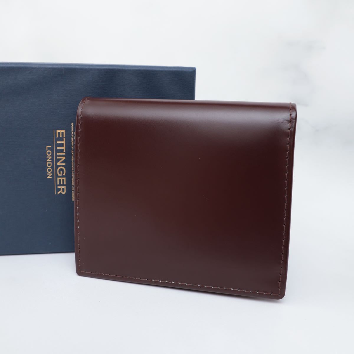 新品未使用⭐️ エッティンガー マネークリップ 二つ折り財布 パープル