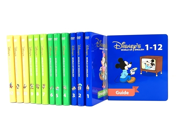 新子役 DWE ディズニー英語システム 美品☆DWE DVD全12巻 DVD最新映像