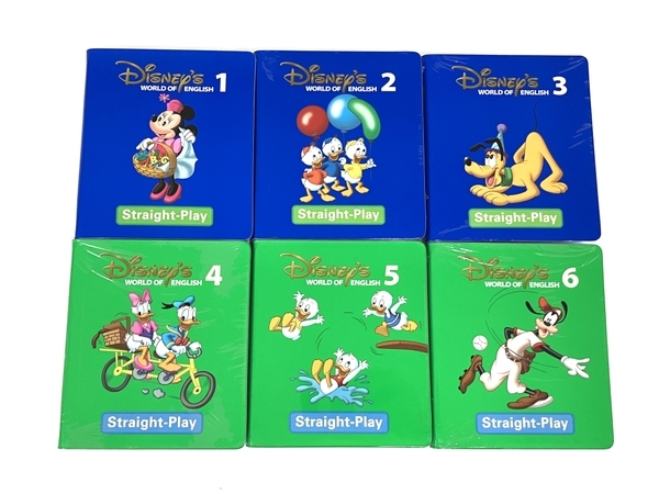 新子役 DWE ディズニー英語システム 美品☆DWE DVD全12巻 DVD最新映像