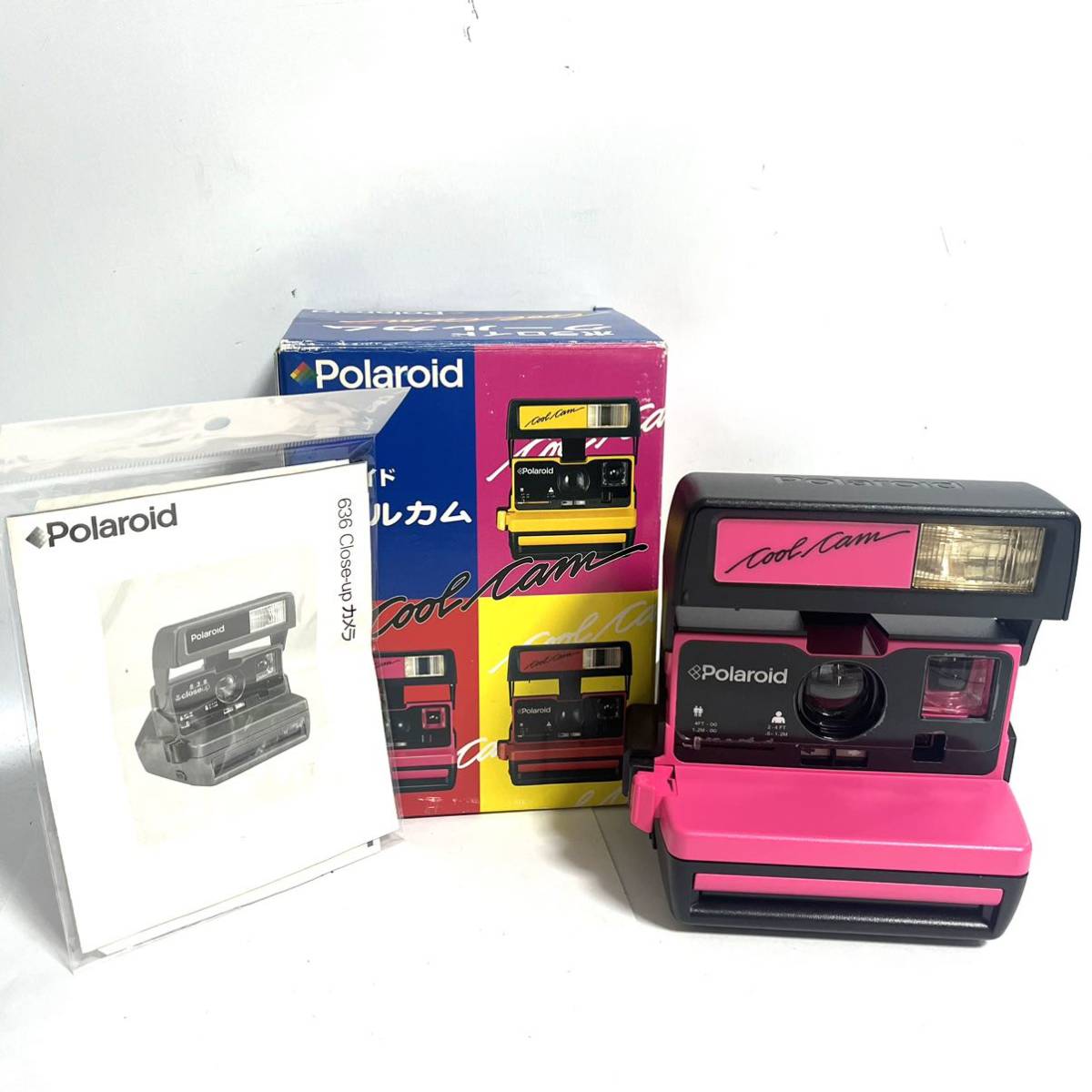 美品】Polaroid CoolCam ポラロイドカメラ インスタントカメラ 
