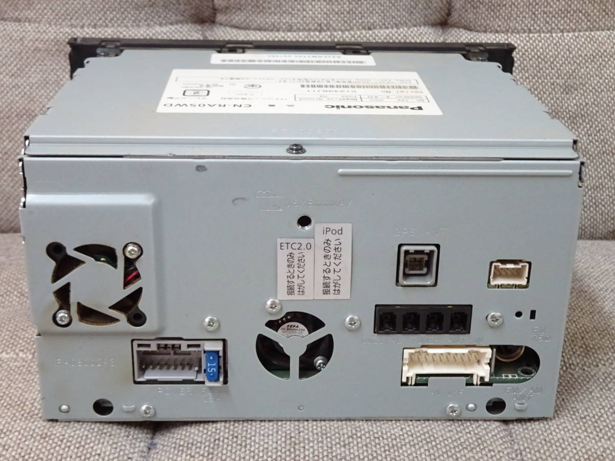 パナソニック Panasonic Strada CN-RA05WD 地図データ2018年 メモリー