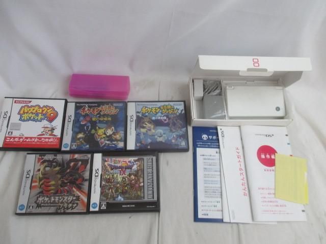 【同梱可】訳有動作品 ニンテンドーDSi 本体 充電器・ソフト ポケットモンスター プラチナ ポケモン不思議のダンジョ