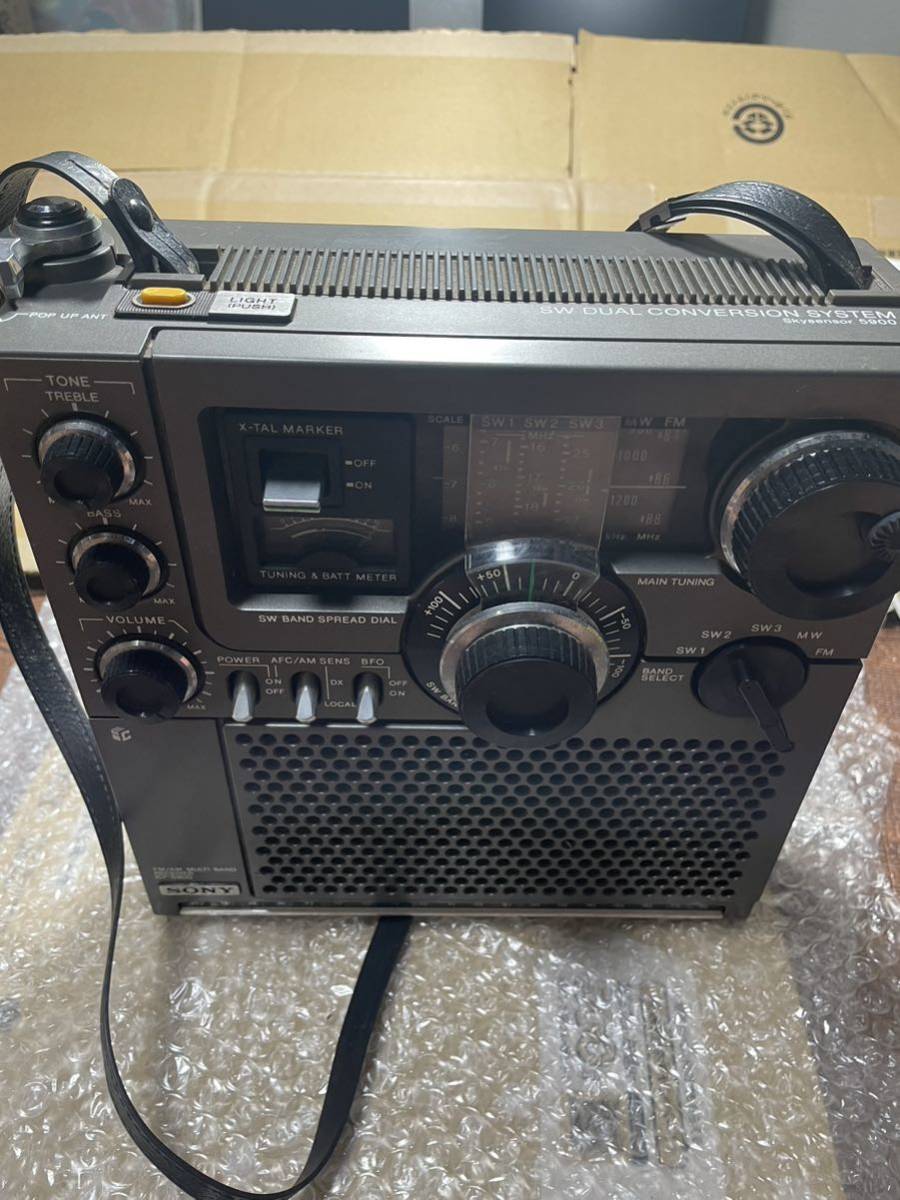 SONY ICF-5900 ソニー ラジオ スカイセンサー マルチバンドレシーバー