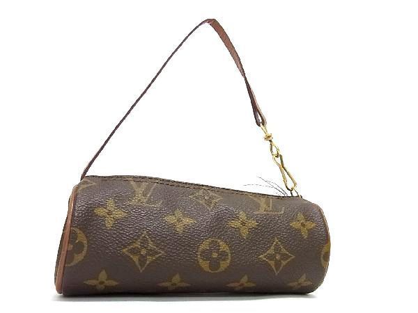 1円 LOUIS VUITTON ルイヴィトン モノグラム パピヨン用ポーチ マルチ
