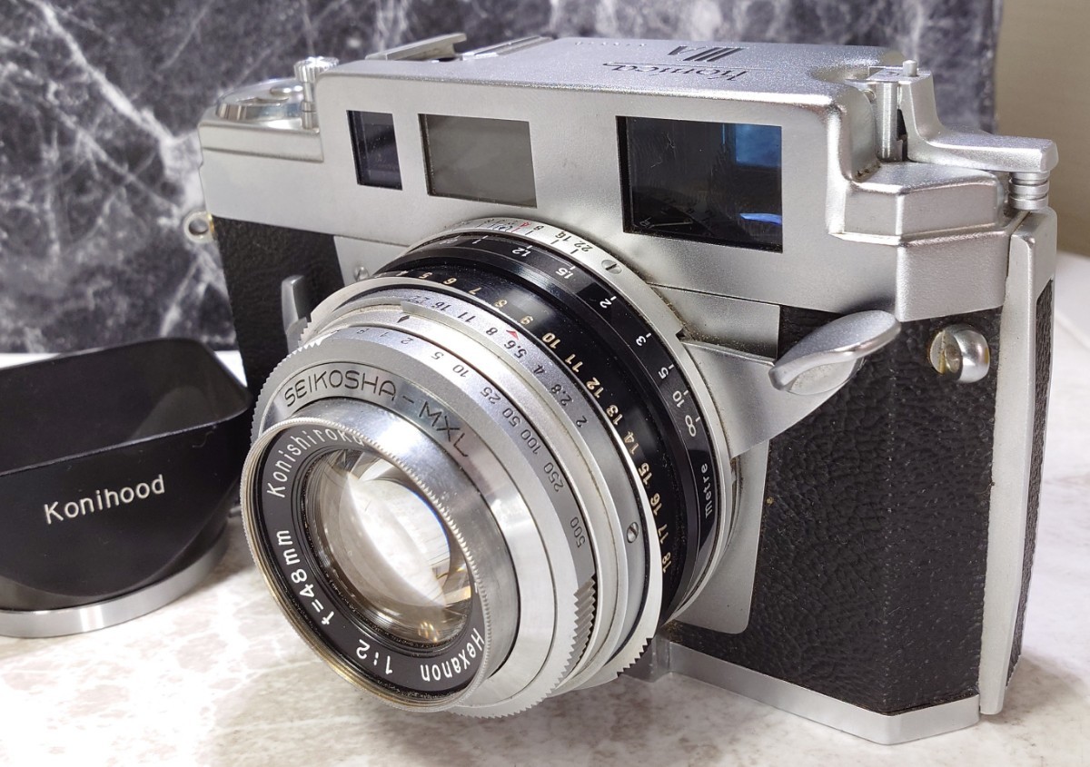 終活整理】KONICA ⅢA 国産レンジファインダー最高峰モデル ヘキサノン