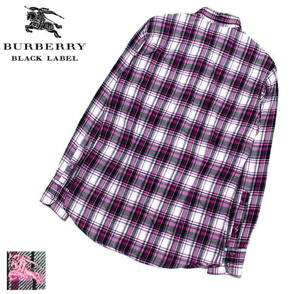 BURBERRY - ホース刺繍 ノバチェック バーバリーブルーレーベル GOLF