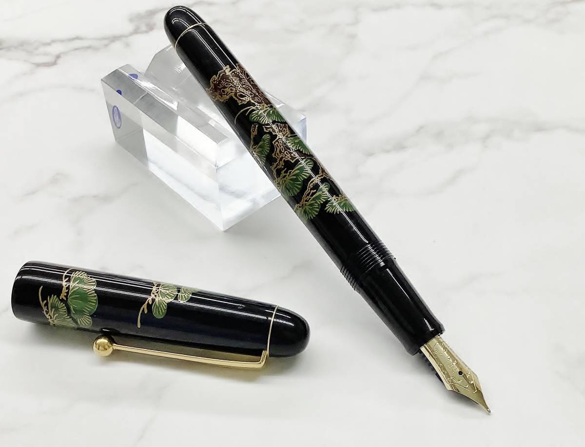 パイロットビンテージ蒔絵18金万年筆 【極希少】 パイロット 高級 蒔絵