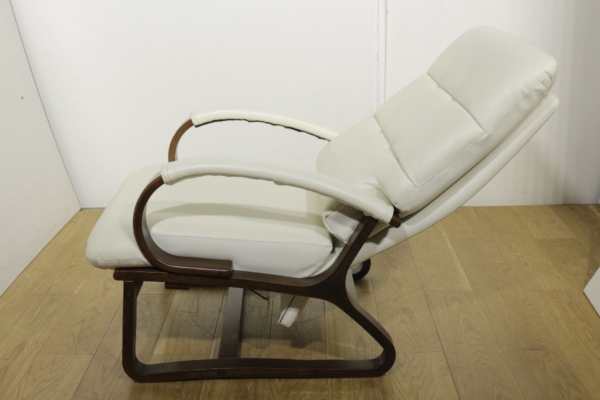 取付無料！冨士ファニチア キャメルレザーリクライニング2人掛けソファ✨