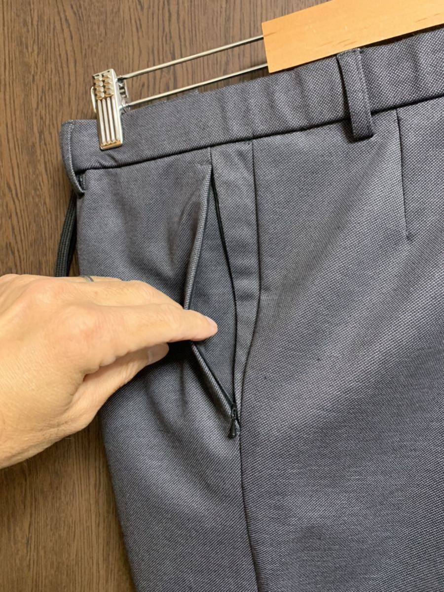 M新品未使用！お洒落ストレッチ最新セットアップスーツ！厚手