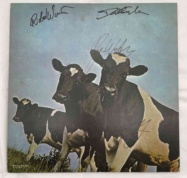 超激得，最新作 Pink Floyd 直筆サイン入りレコード LP ピンク 