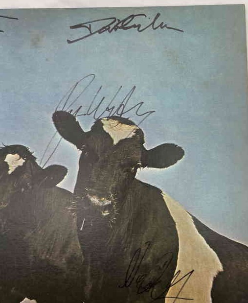 超激得，最新作 Pink Floyd 直筆サイン入りレコード LP ピンク 