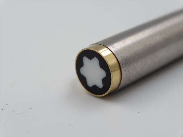 正規品】13003b Mont Blanc モンブラン 万年筆 ノブレス ペン先585 K14