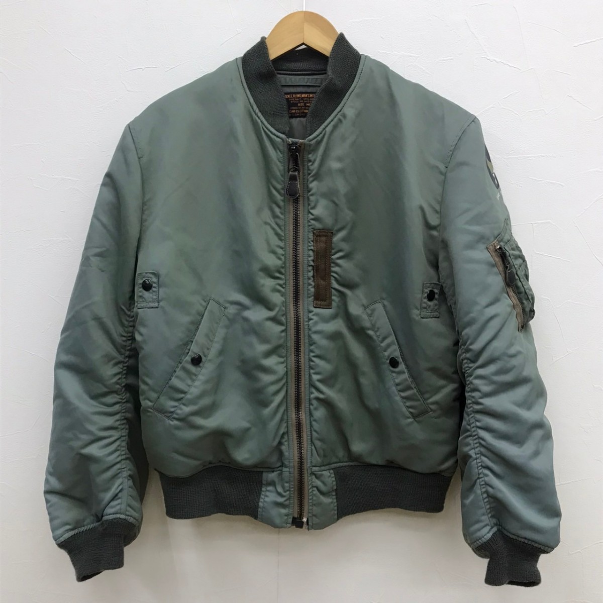 1.4【復刻/U.S.AIR FORCE】CAB CLOTHING キャブクロージング 肉厚 MA-1 