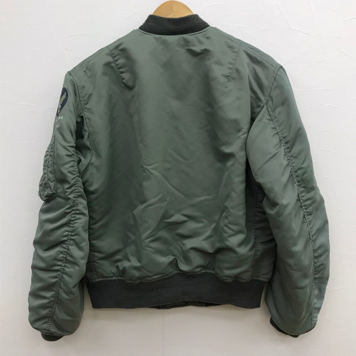 1.4【復刻/U.S.AIR FORCE】CAB CLOTHING キャブクロージング 肉厚 MA-1 