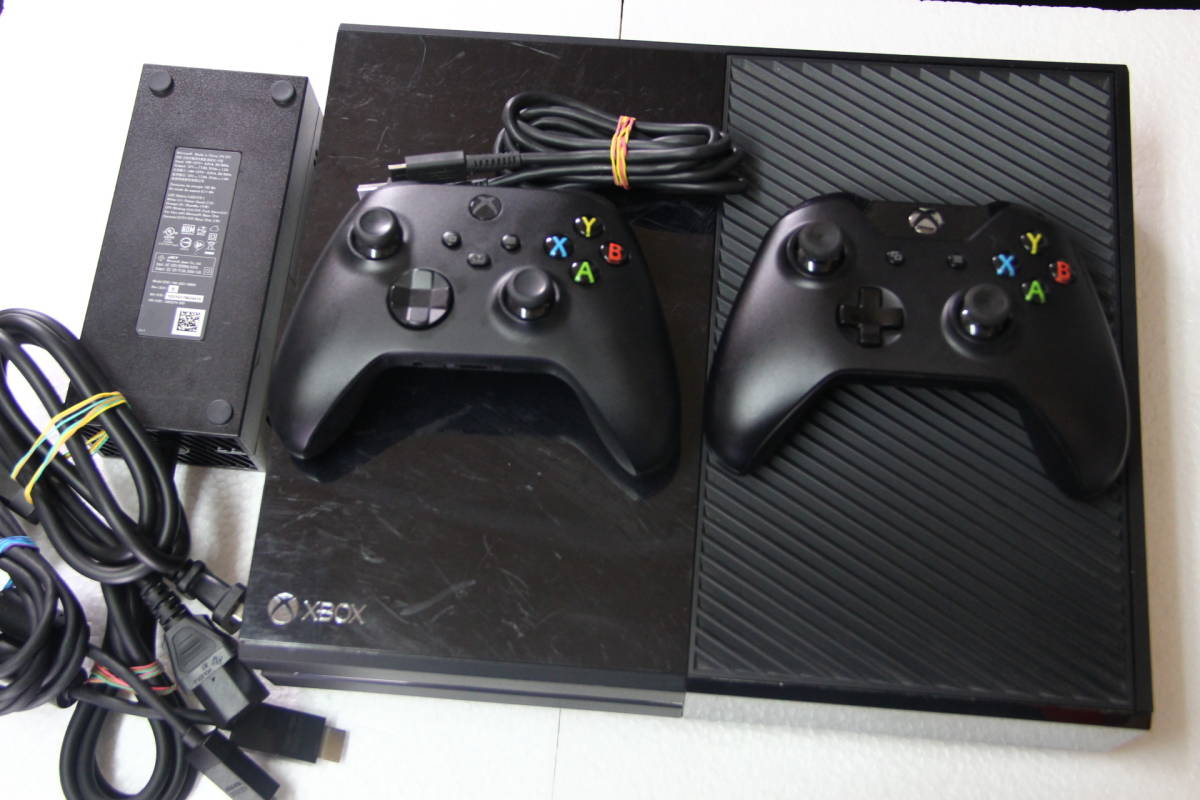Xboxone本体 Model 1540 電源コード/HDMIケーブル/コントローラー/USB