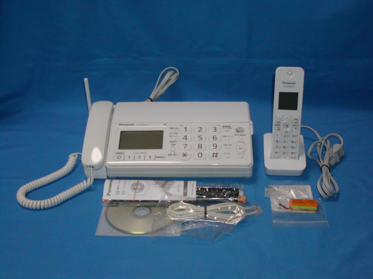 Panasonic KX-PD205-W KX-PD205DL デジタルコードレス普通紙ファクス 