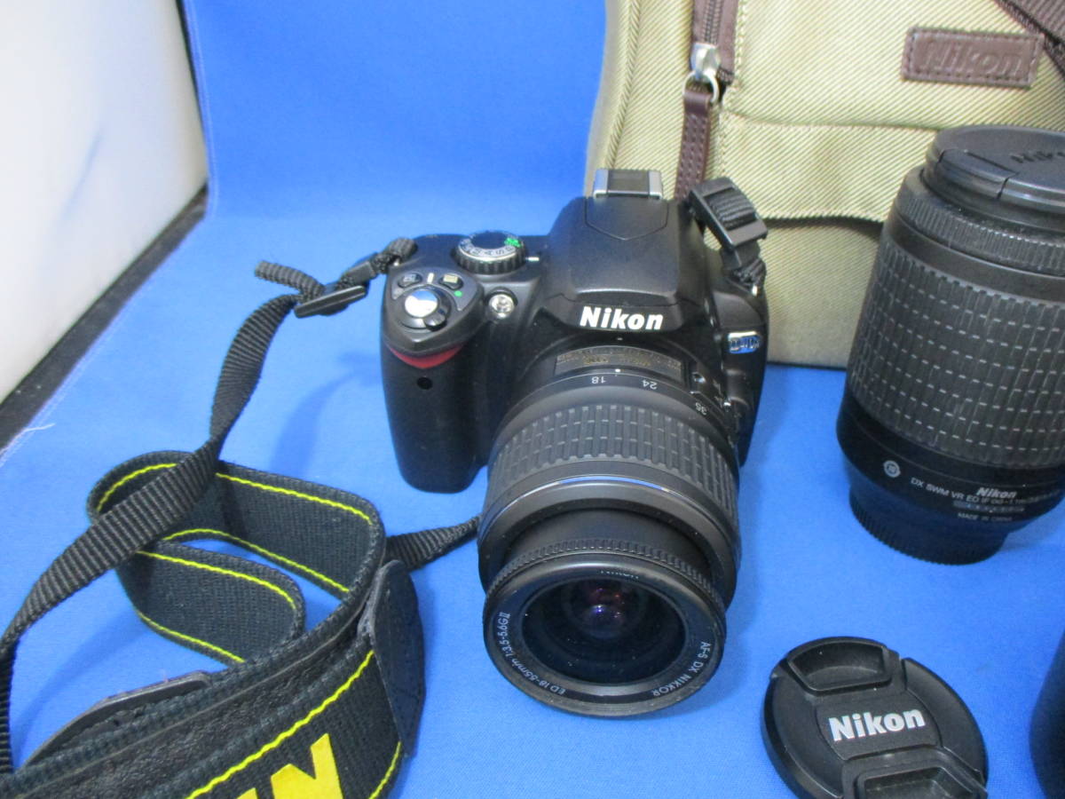 Nikon ニコン D40x 一眼レフカメラ＋18-55mm レンズセット ジャンク