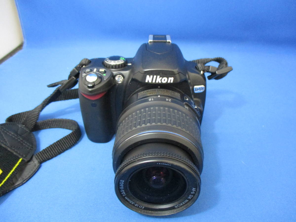 Nikon ニコン D40x 一眼レフカメラ＋18-55mm レンズセット ジャンク
