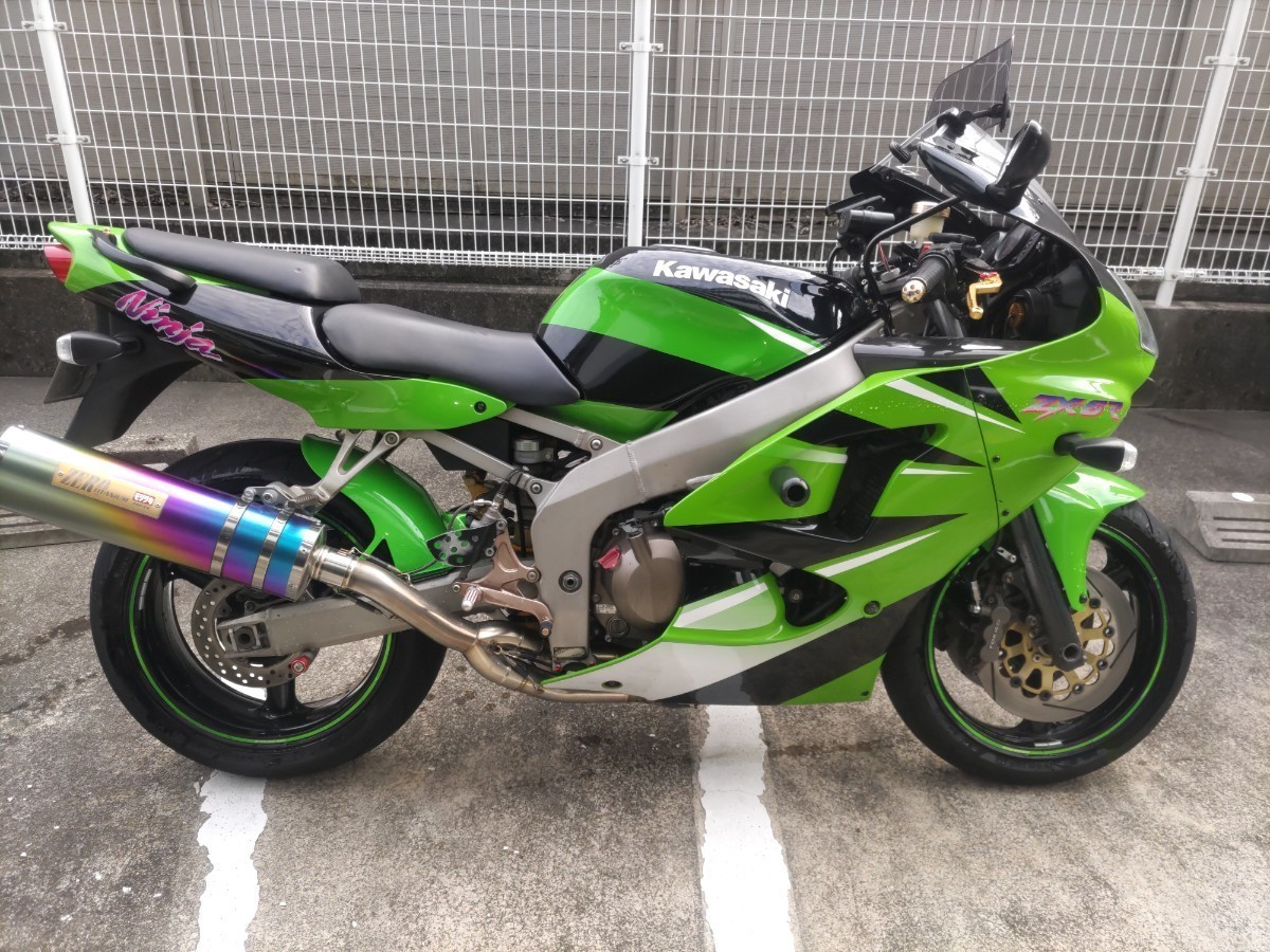 実働Kawasaki カワサキ 2000年式 キャブ zx-6r 車検あり 純正部品付き