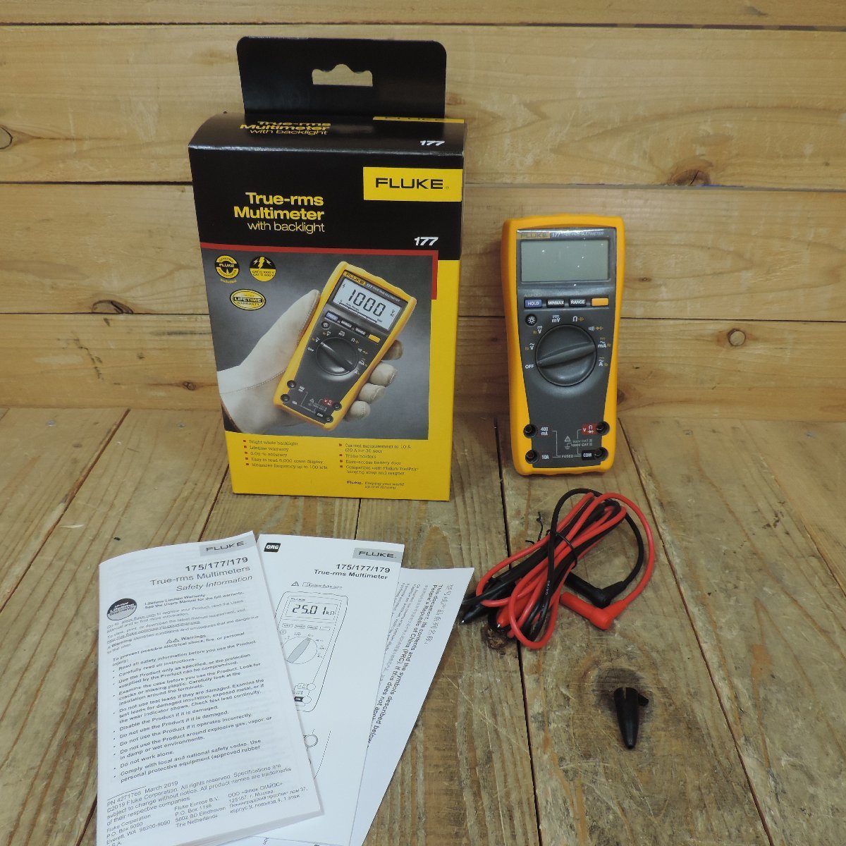 フルーク/FLUKE デジタルマルチメーター デジタルテスター 177の入札 