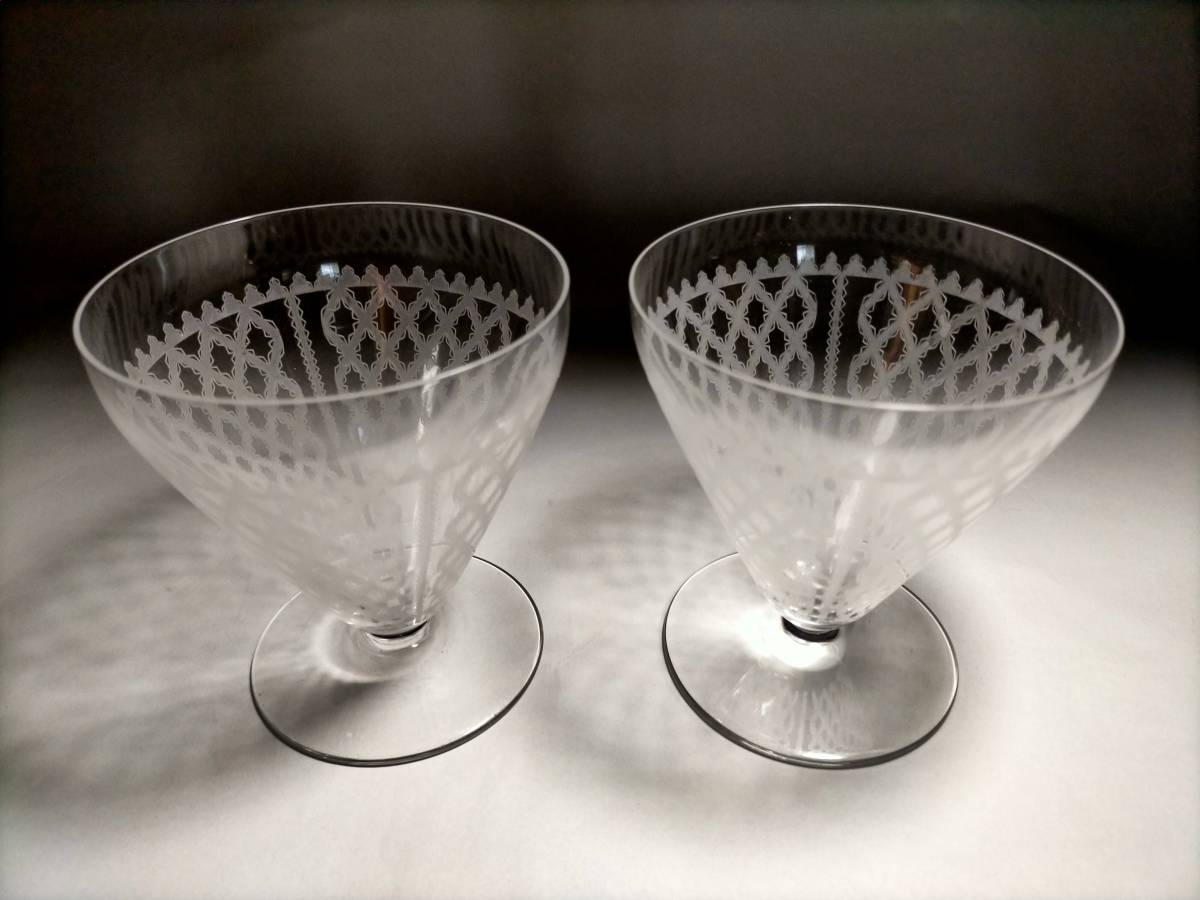 アンティーク　バカラ　アルハンブラ　２客　訳アリ