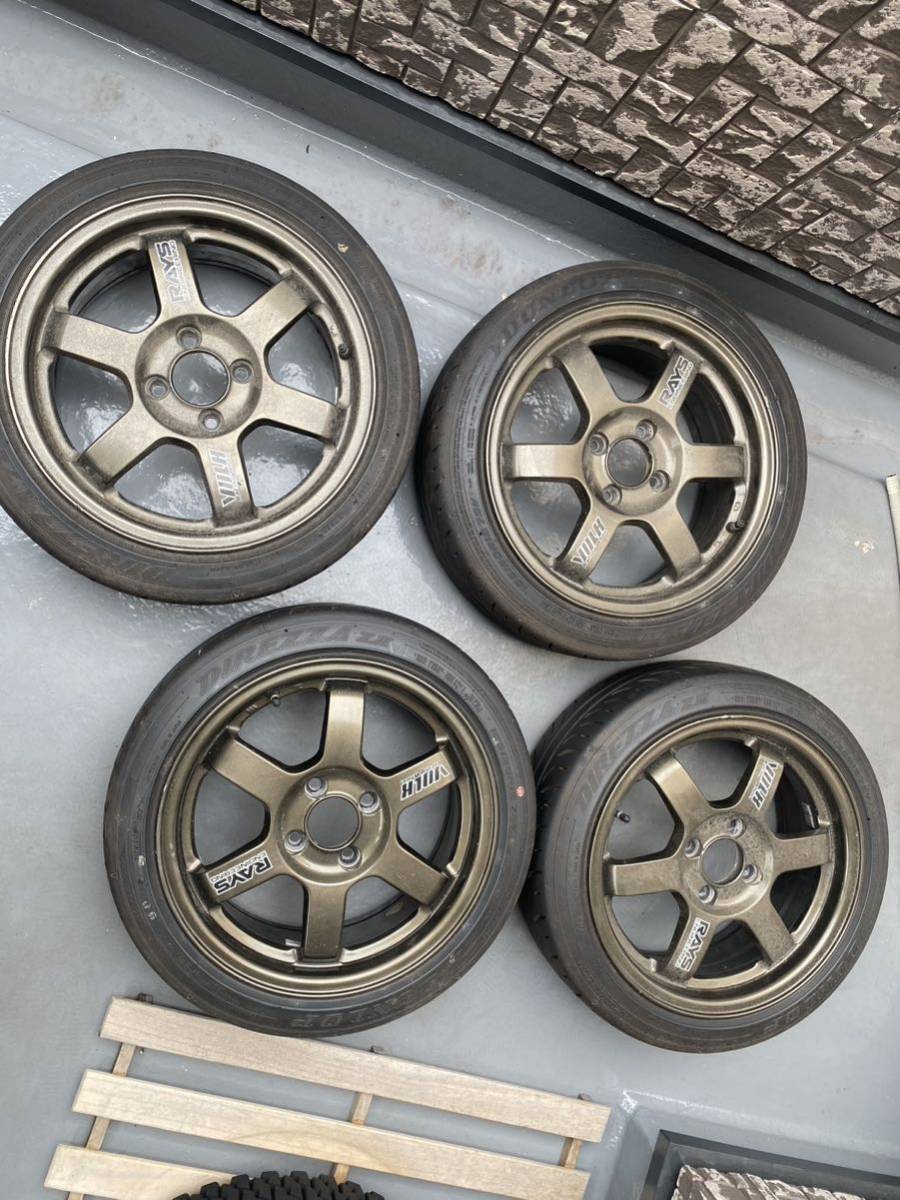 Rays volkracing レイズボルクレーシング 旧型TE37 15インチ6.5j