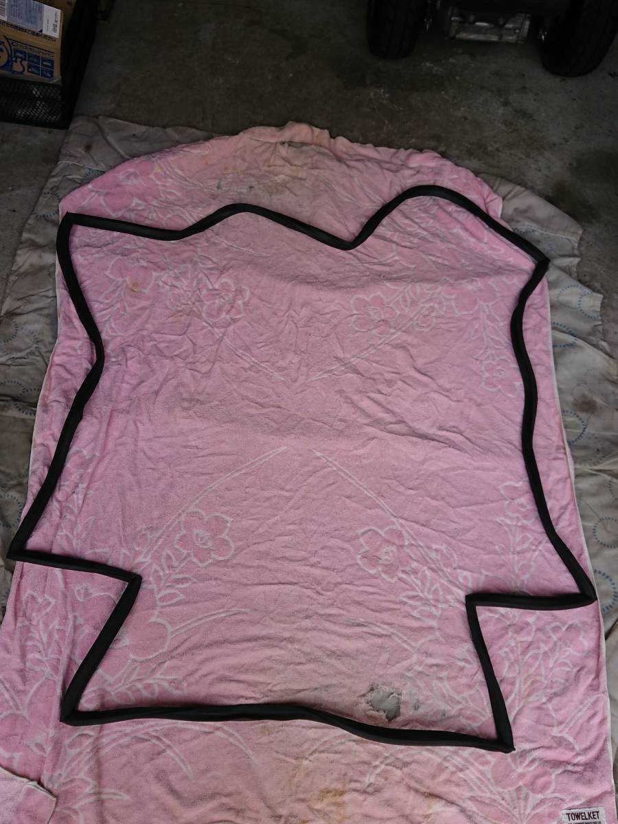 ポルシェ 914 フロントフード シール