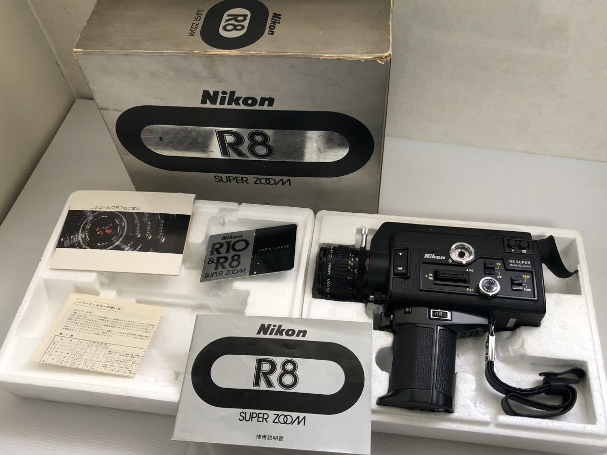 Nikon ニコン R8 SUPER Super 8 8mm フィルムカメラ Nikon R8 SUPER