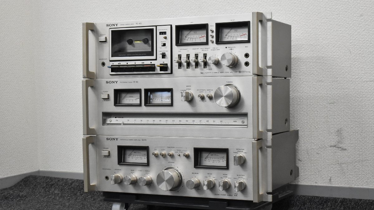 Σ7884 中古 SONY ソニー システムコンポ TC-K5/ST-A5/TA-F5