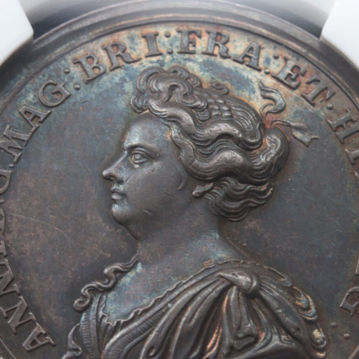 アン女王 1709年 マルプラケの戦い トーンシルバーメダル - メルカリ