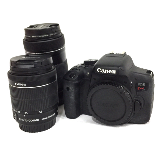 1円 CANON EOS Kiss X8i EF-S 18-55mm 1:3.5-5.6 IS STM 55-