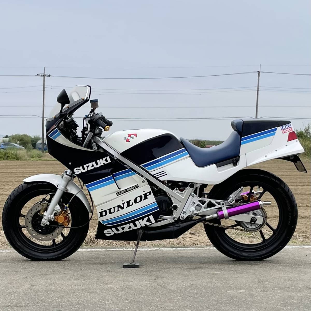 RG250ガンマ 実動 書類付き GJ21A 低走行 初期型 2スト スズキ 検)RG RG250ガンマ 実動 書類付き GJ21A 低走行 初期型 2スト スズキ 検)RG