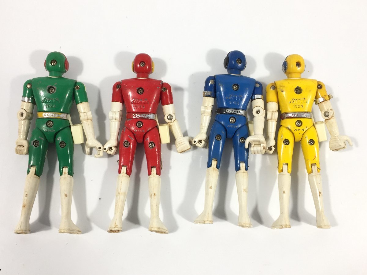 BANDAI バンダイ 超合金 超電子バイオマン 4体セット 現状品 KJ10.011  