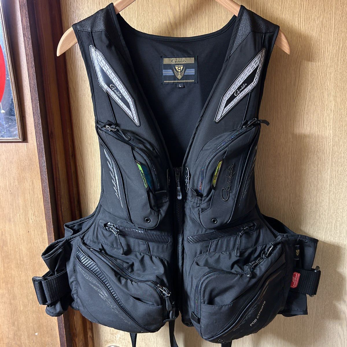 がまかつウィンドストッパー(R)フローティングベスト GM-2186 Lサイズ