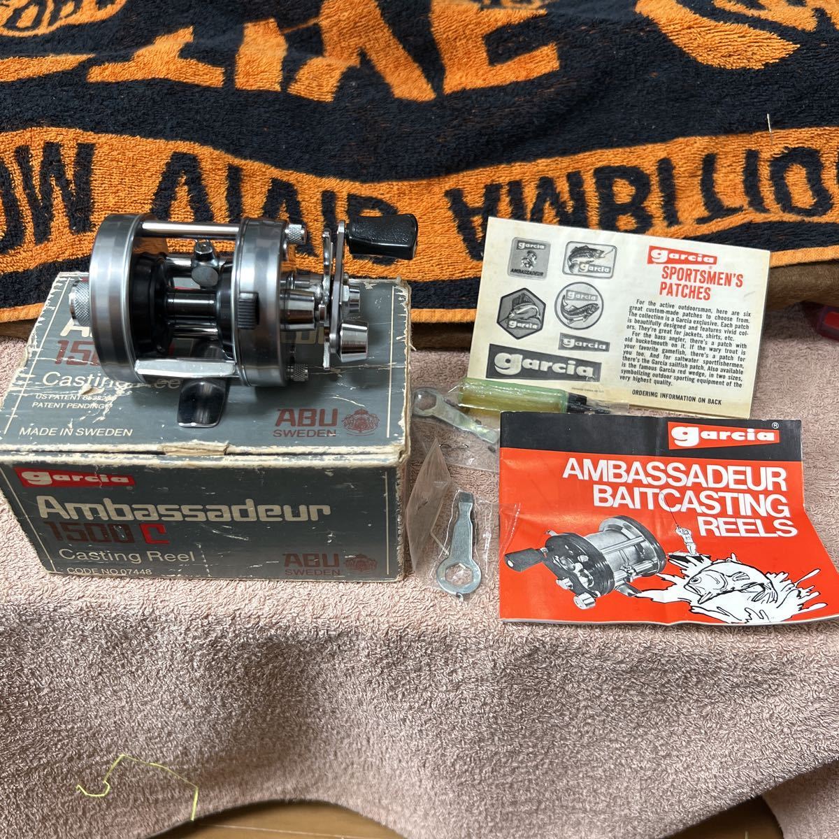 アンバサダー　ABU 1500C デッドストック　新品未使用　箱付き