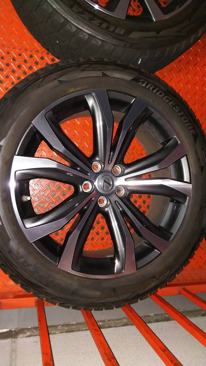 レクサスRX純正20インチホイール・ブリヂストン ブリザックDMV2・235 