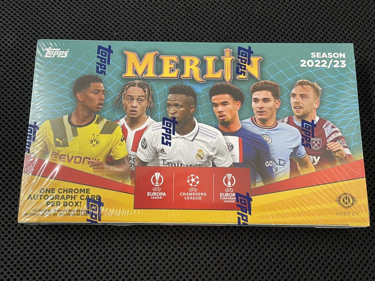 【未開封ボックス】TOPPS 2022-23 MERLIN UEFA CLUB COMPETITIONS　SOCCER