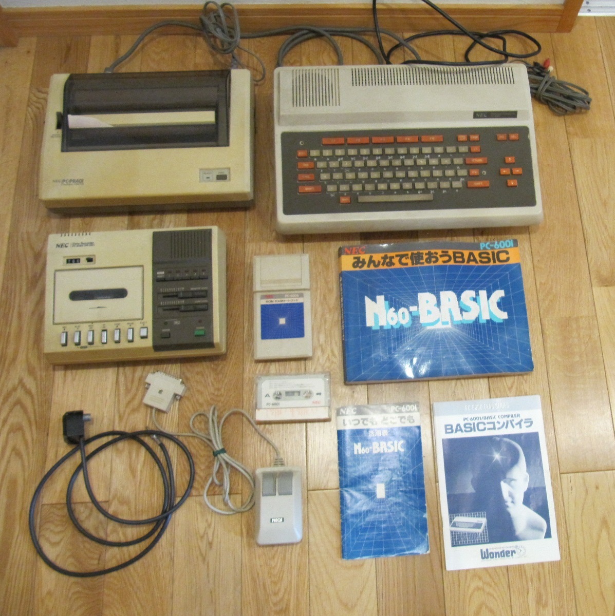 NEC Yahoo!オークション PC-6001 「pc-6001mkiisr」の落札相場・落札