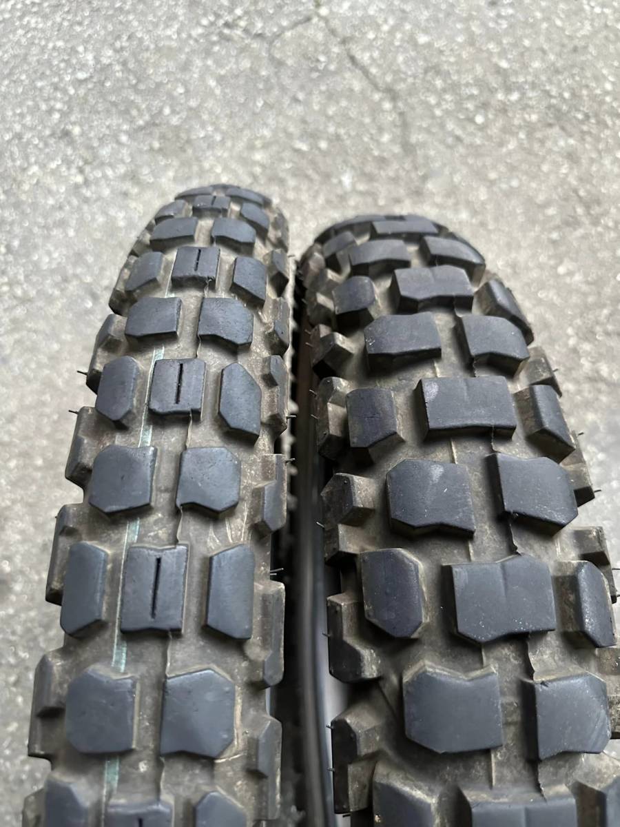 IRC Tire GP-21 Dual 3.00-21 - Set 4.60-18 GP-22 Front Sport Tires