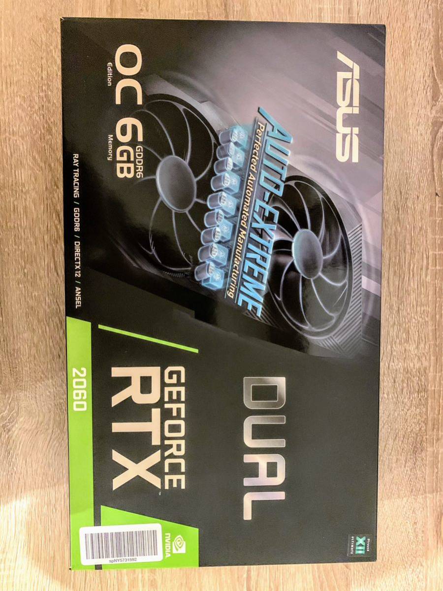 ASUS GeForce RTX 2060 OC 6gb Dualfan