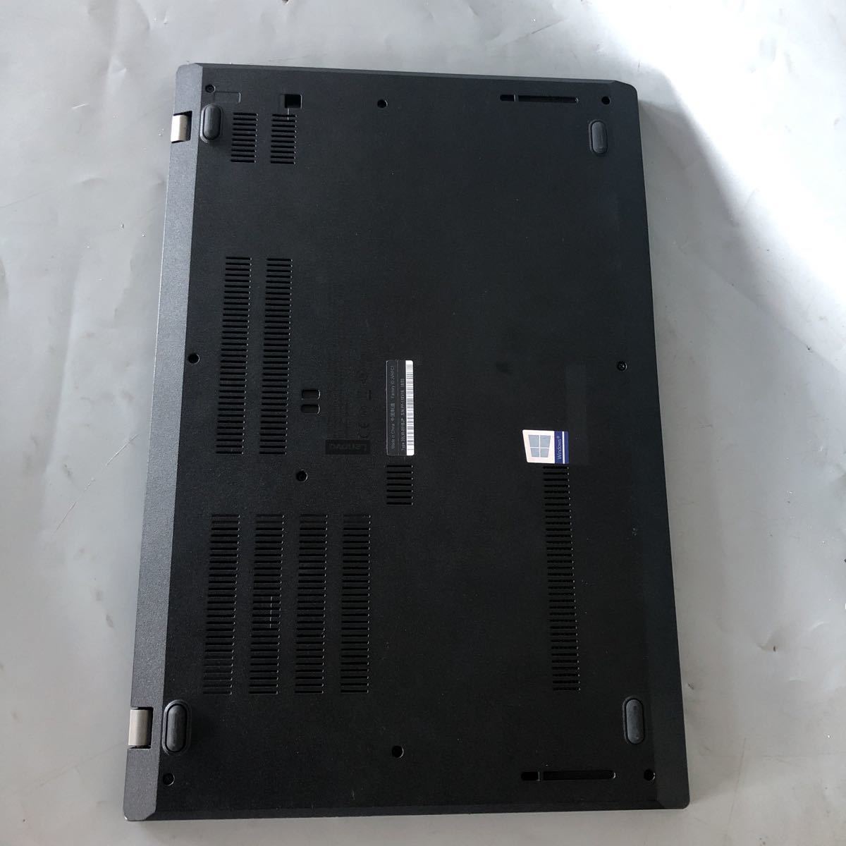 JXJK3923【ジャンク】 lenovo L580 /Core i5-8250U 1.60GHz/メモリ8G/動作未確認/BIOS確認済