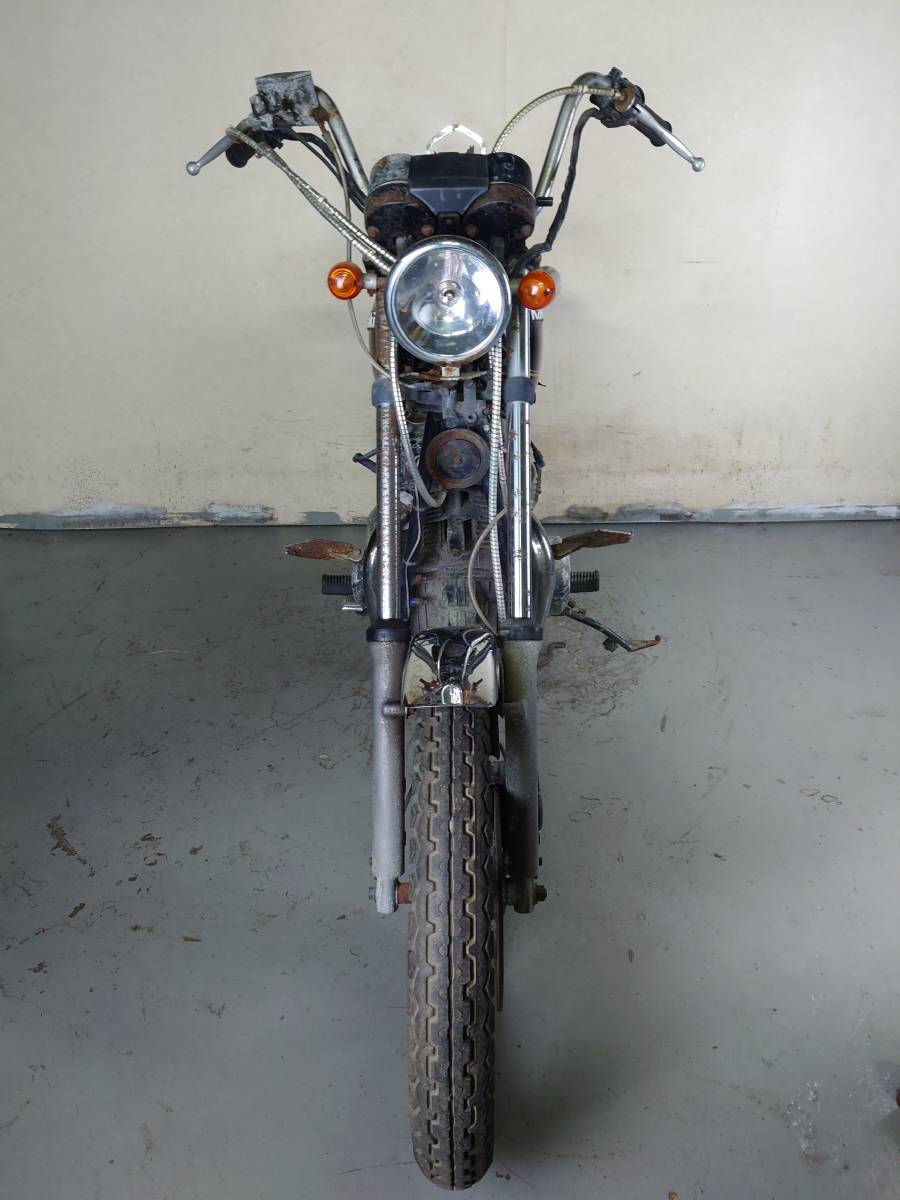 KAWASAKI Z400LTD Z400T KZ400H】1円スタート! クランキングOK 部品 