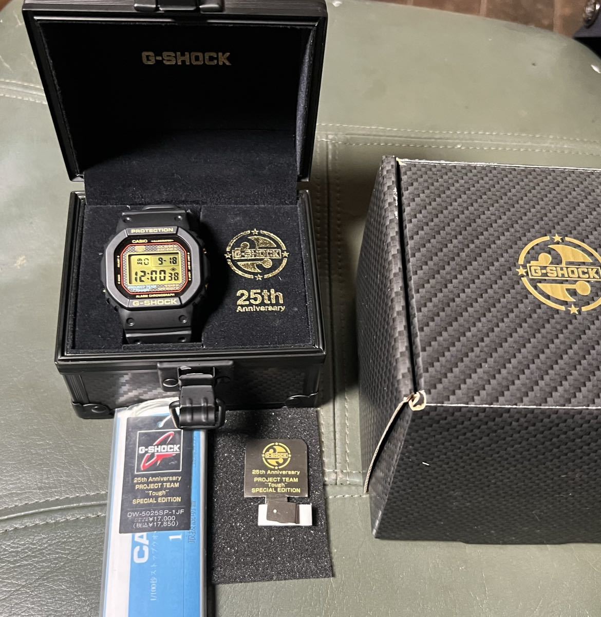 DW-5025SP-1JF G-SHOCK 25th 0 to “Tough” DW-5025SP-1JF CASIO G