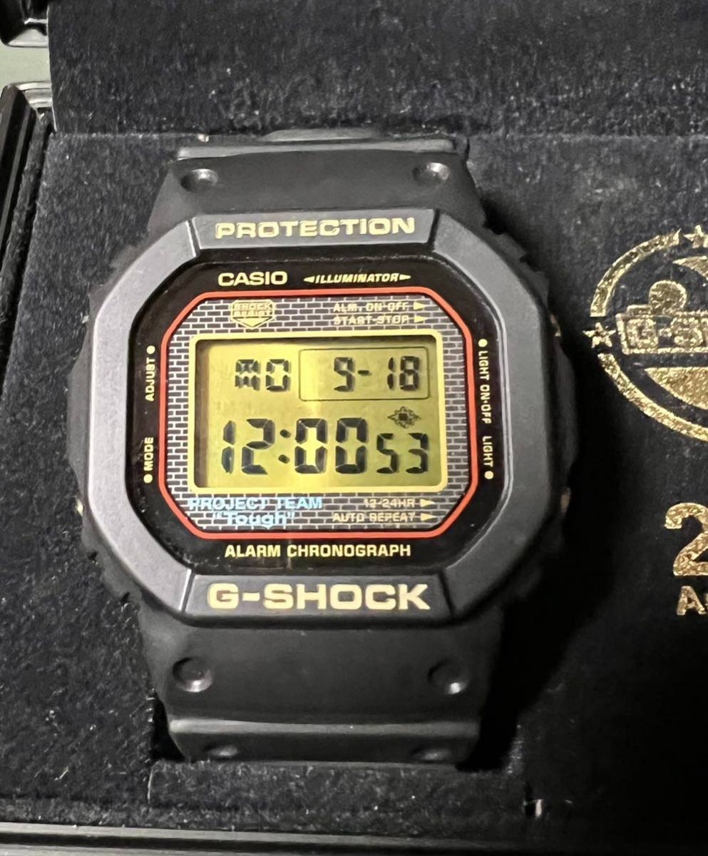DW-5025SP-1JF G-SHOCK 25th 0 to “Tough” DW-5025SP-1JF CASIO G