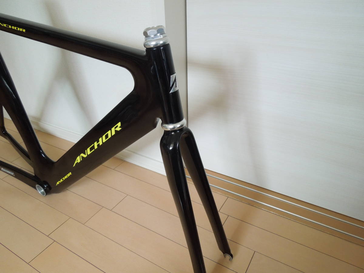 ANCHOR アンカー ピスト エアロ カーボン NJS 競輪 ブリジストン