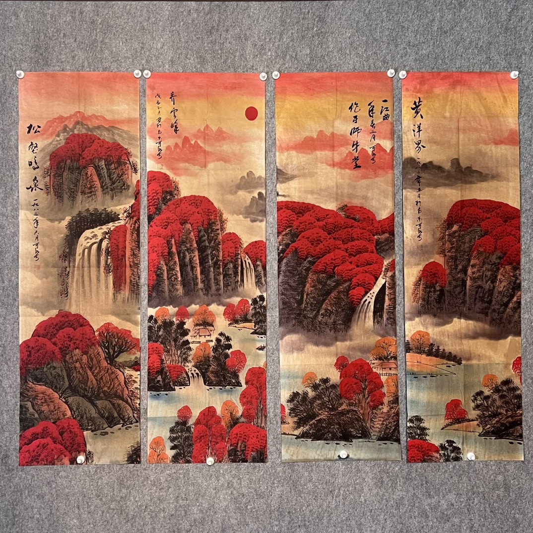お得，大人気 474/○浅野文夫 油彩画 『静かな村道 フランス』 風景画