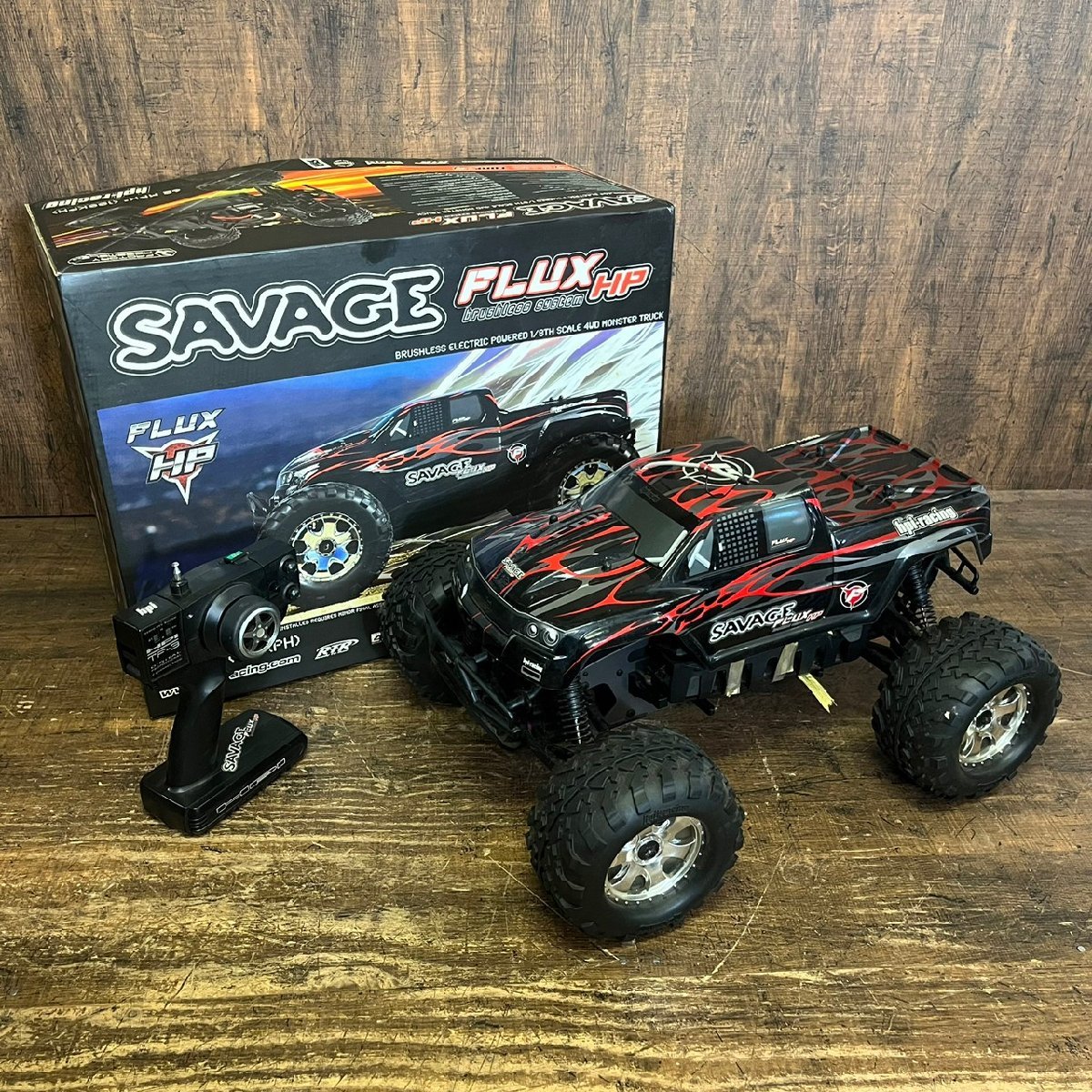 HPI Racing 1/8 Savage Flux HP サベージ ラジコン ジャンク品 101202w 