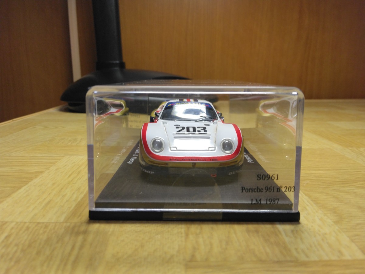 ミニカー1/43 Spark Porsche 961 n203 LM 1987 S0961 スパーク